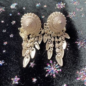 Pobtsawg with Pikun Chandelier Earrings